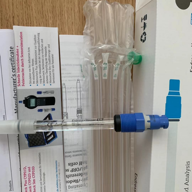 Endress+Hauser CPS11E Memosens Glass Electrode pH Sensor for Water Analysis Low Price PH Meter with OEM and ODM Support