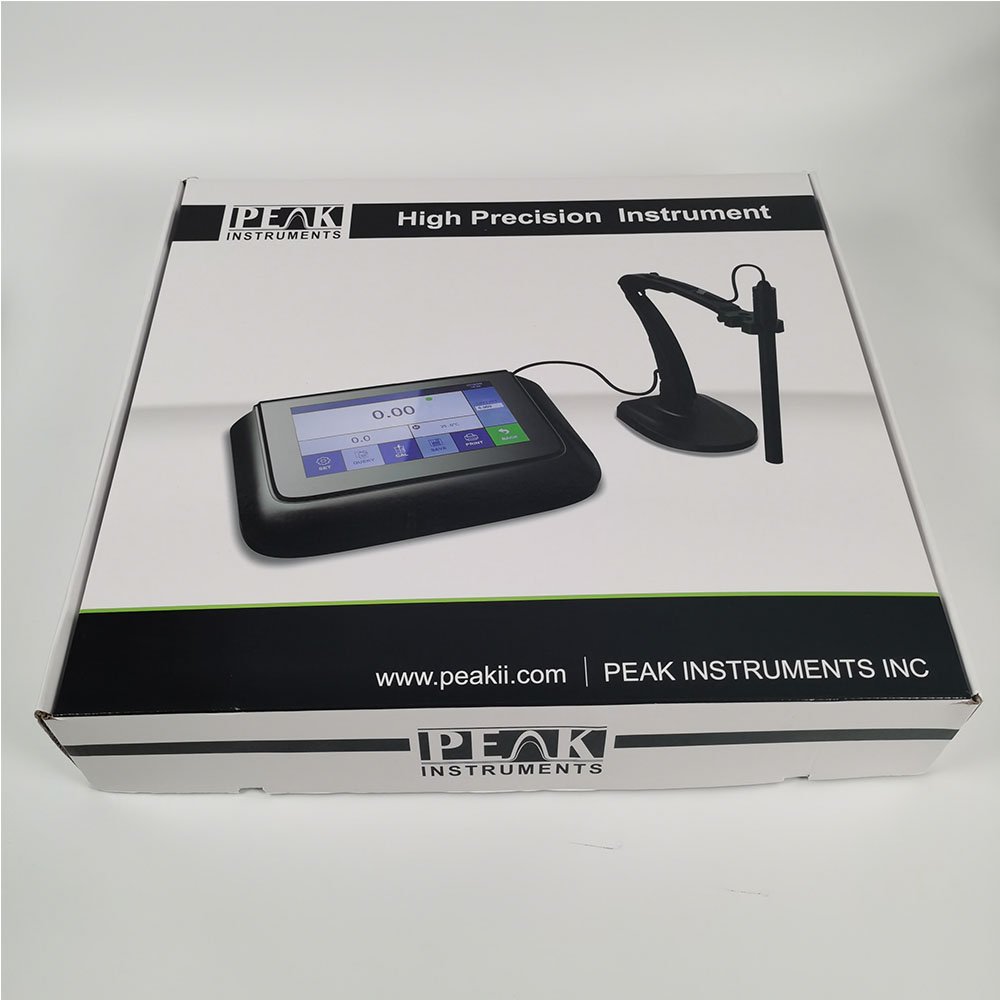 High precision ATC Temperature benchtop capacitive touch screen pH meter