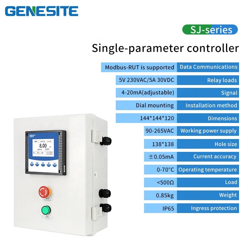 Residual Chlorine Meter Chlorine Tester pH Free Chlorine Analyzer Water Quality Tester