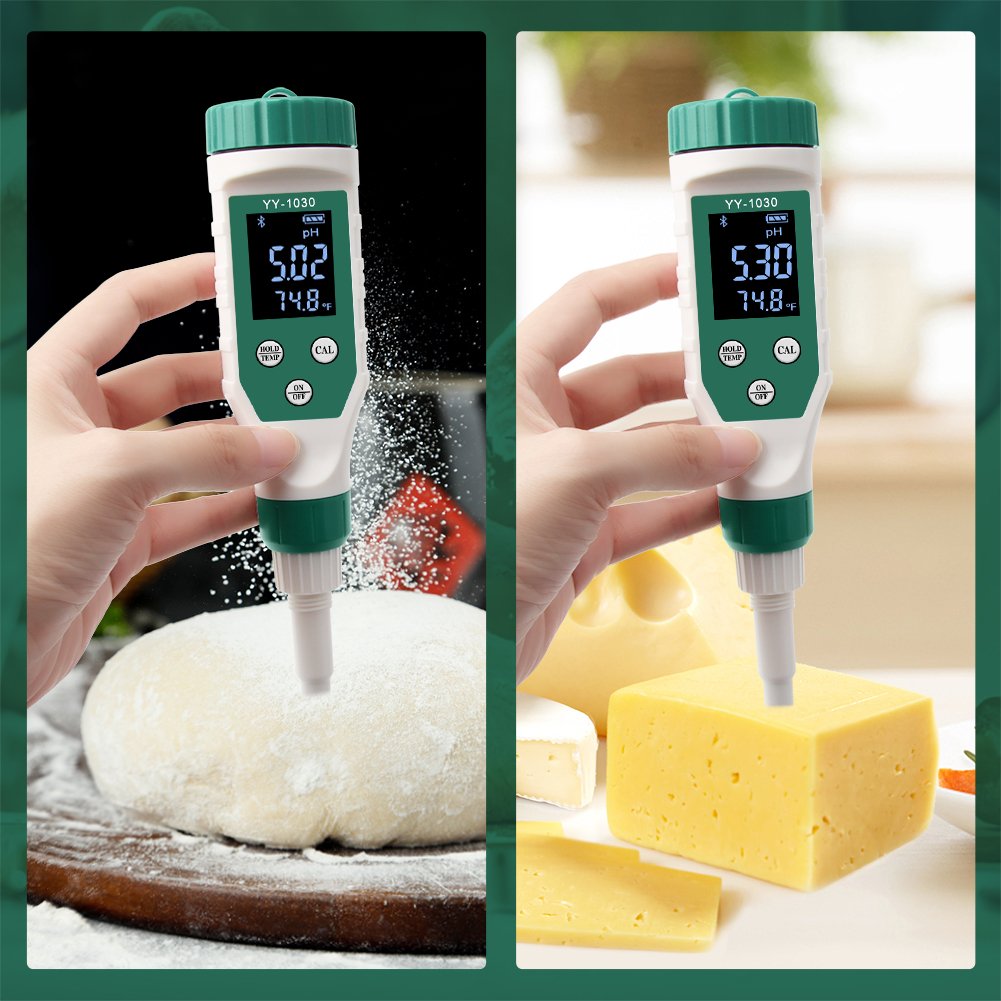 New arrival digital baby food pH meter, dough alkali meter,soil matrix acidity meter for household pen-type pH meter