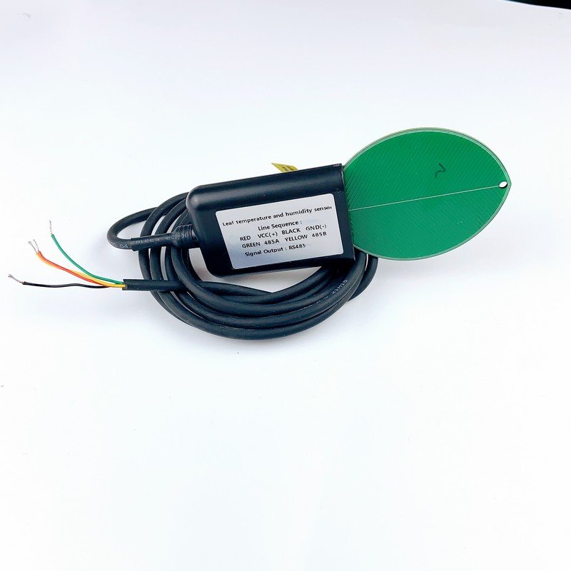 RS485/Analogue Leaf Temperature & Humidity Meter Warehouse Indoor Wetness Sensor Moisture Detector