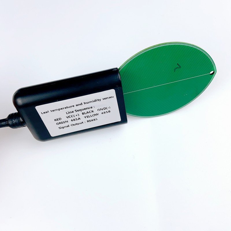 RS485/Analogue Leaf Temperature & Humidity Meter Warehouse Indoor Wetness Sensor Moisture Detector