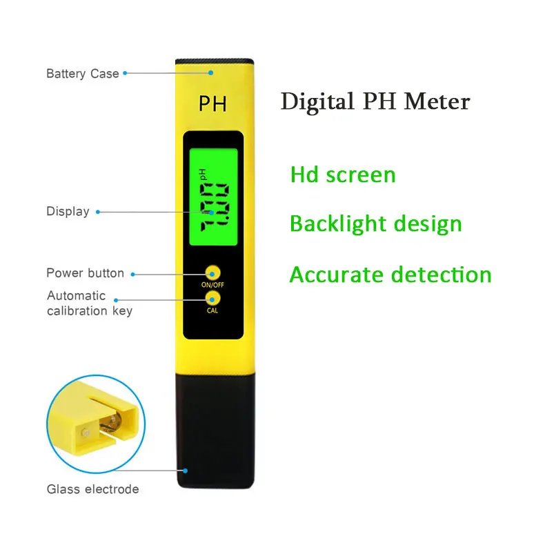 Drinking Water PH Meter Pen Type Tester for Water Quality Monitoring
