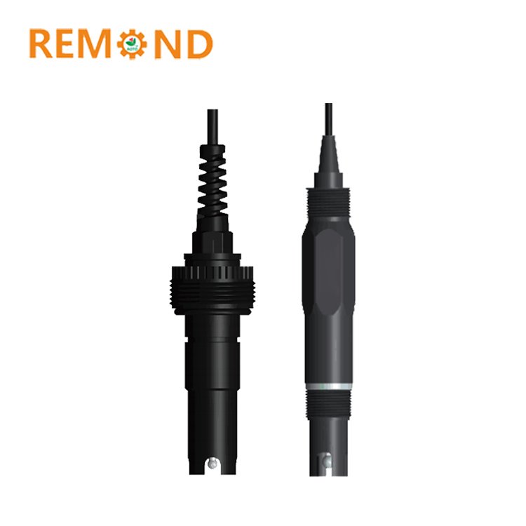 Water pH Sensor Plastic pH Electrode PT1000 Temperature Compensation Normal pH Probe for Wastewater