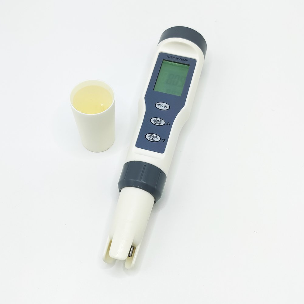Water Quality Meter 3 In 1 Multi Function Portable pH meter TDS EC Tester Pen Backlight Digital Display For Swimming Pool