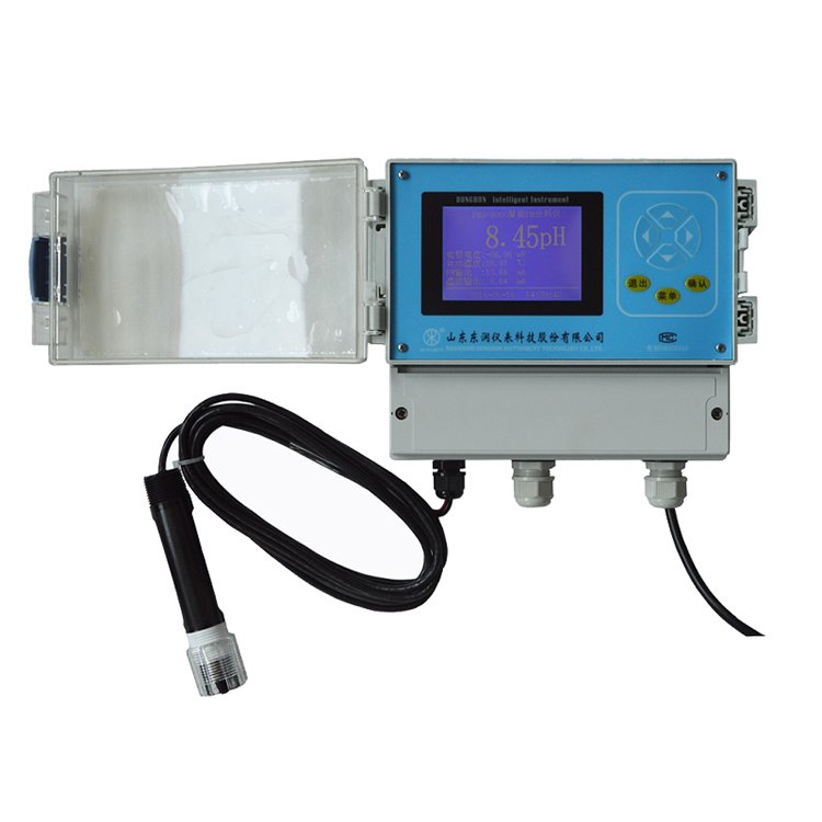Industrial Intelligent Digital Online Temp. pH ORP Meter with RS485 4~20mA for Water