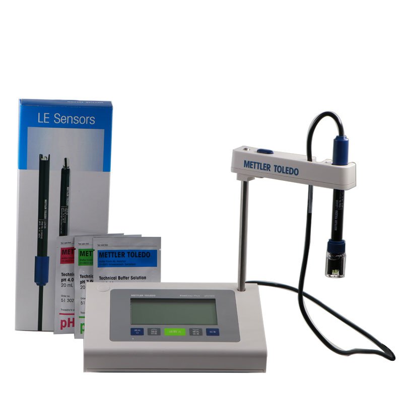 METTLER TOLEDO Digital pH Tester Electrode Animal Hospital Clinic Benchtop Laboratory PH Meter Veterinary Instrument