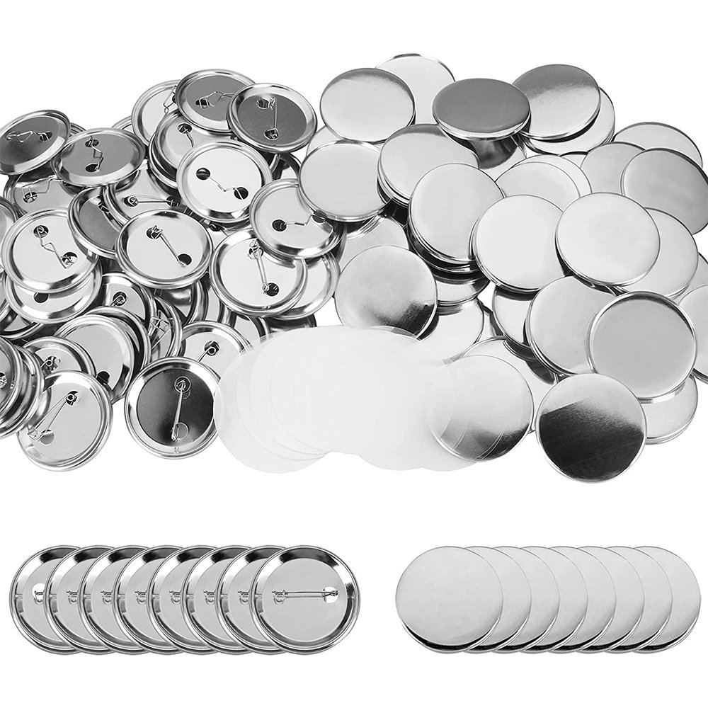 Custom pin button badge metal tin badge offset printing blank metal tin tinplate 58mm cheap pin button badge for promotion