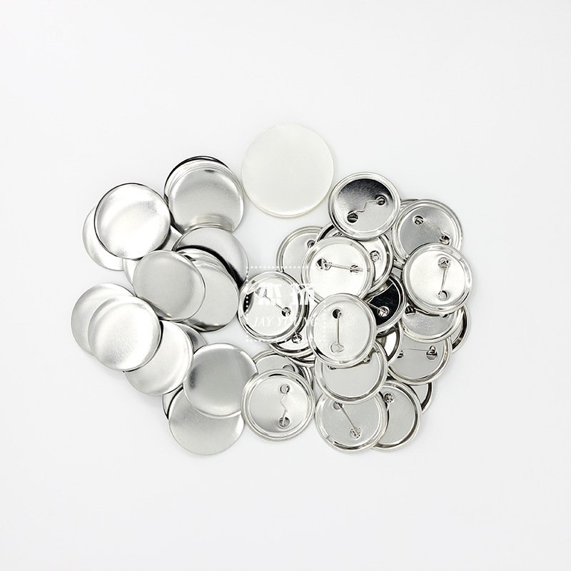 Custom pin button badge metal tin badge offset printing blank metal tin tinplate 58mm cheap pin button badge for promotion