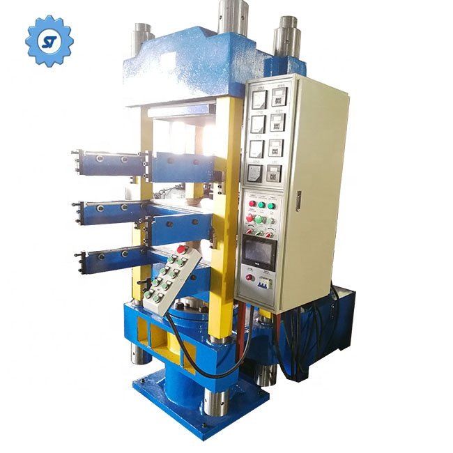 Super High Temperature UHMW PE Rubber Products Heat Hot Press Making Machine With Water Air Cooling