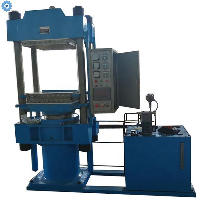 Super High Temperature UHMW PE Rubber Products Heat Hot Press Making Machine With Water Air Cooling