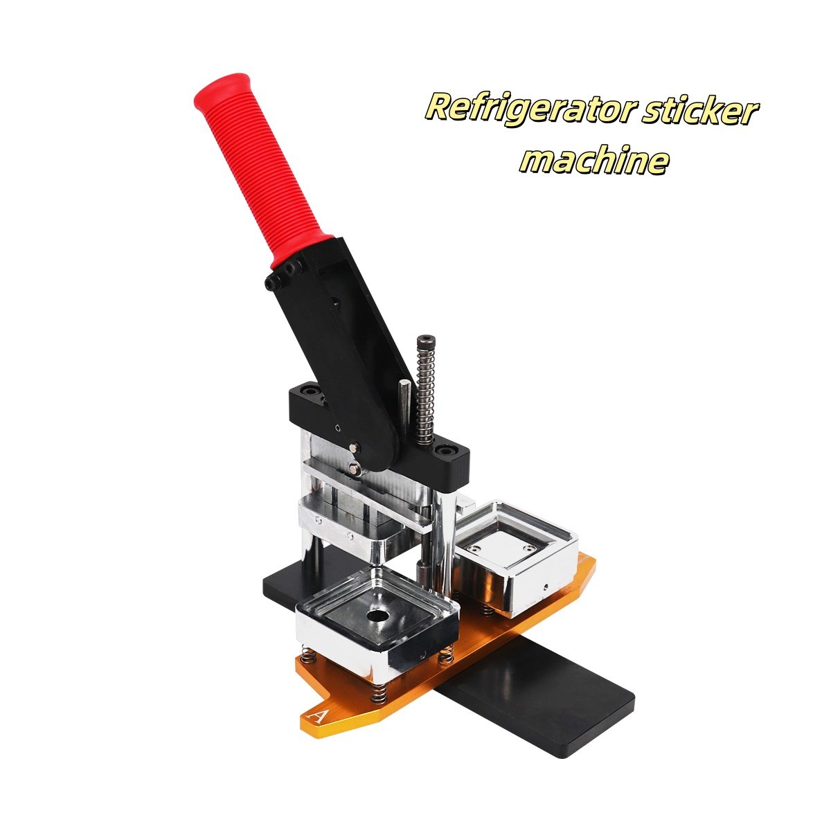 New Design 2"x2" 50*50MM Square Manual Rectangle magnet making machine