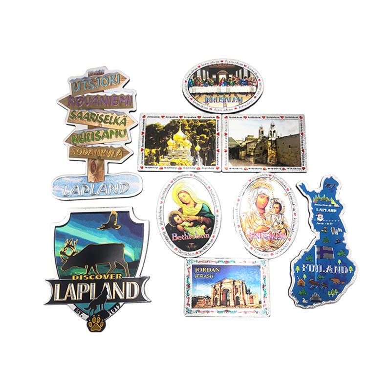 Factory Customized Personalized Customized Magnets Souvenirs Refrigerator Magnet for home decoration
