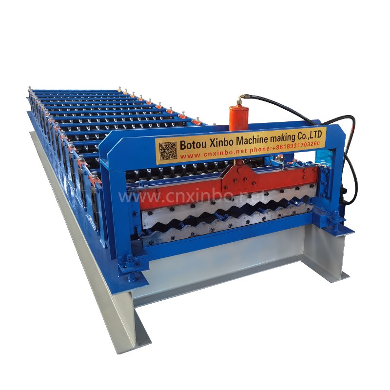 roofing metal corrugating machine nonstopped corrugated sheet roll forming machine