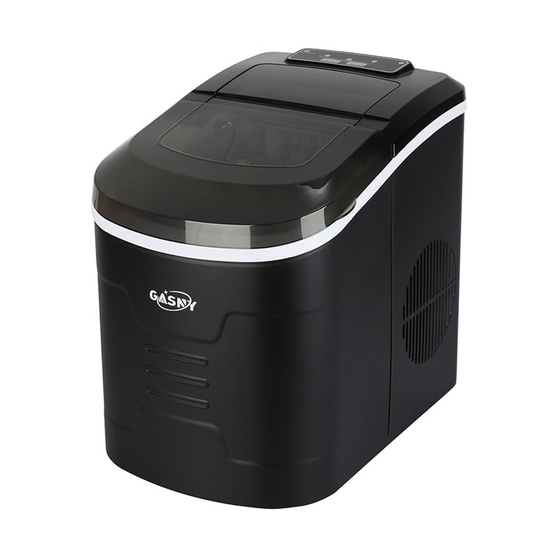 GASNY Household Automatic Ice Maker English panel 12kgs/24H Square shape Ice Cube Reservation Ice Making Machine Bar Cafe shop