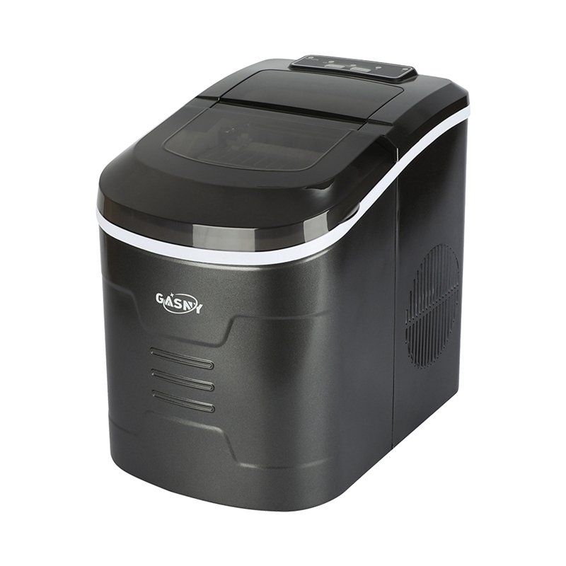 GASNY Household Automatic Ice Maker English panel 12kgs/24H Square shape Ice Cube Reservation Ice Making Machine Bar Cafe shop