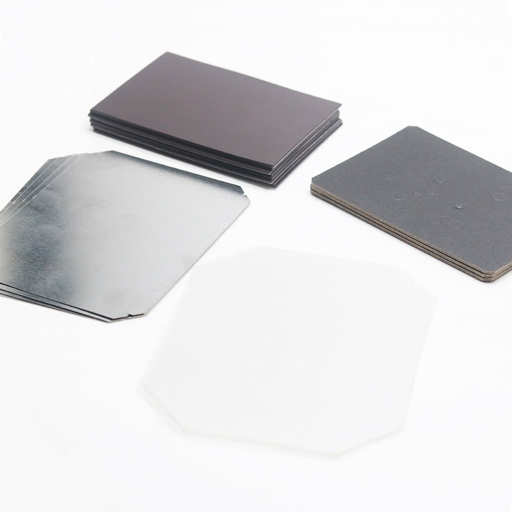 Rectangle 90*65cm shape fridge magnet button maker with 90*65mm paper cutter and 200pcs fridge magnet component