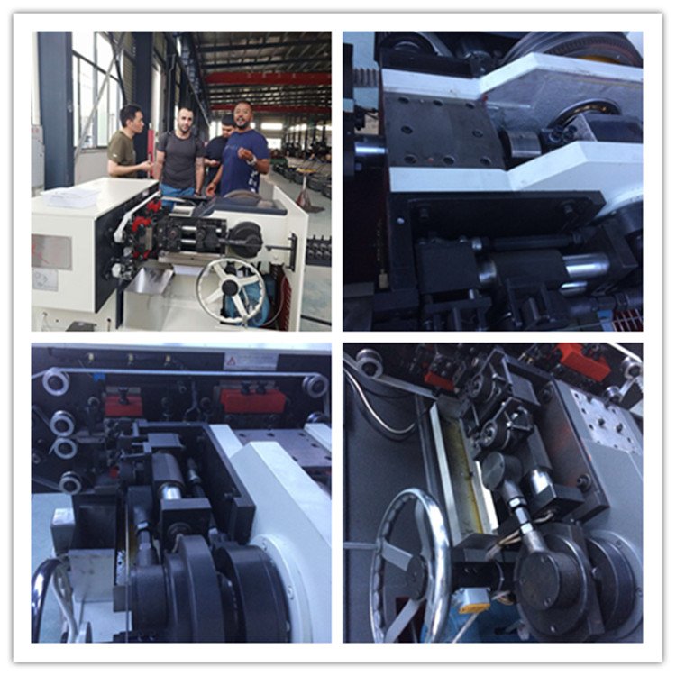 Full-automatic nail making machines wire nail production line threading nails machine