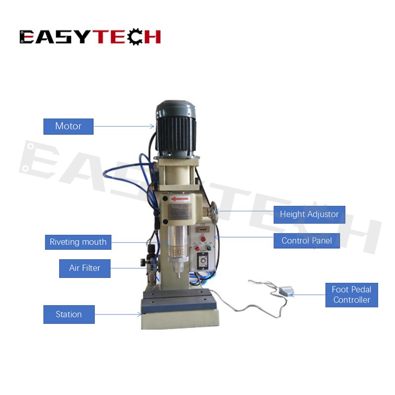 China Suppliers Scissors Hydraulic Rivets Pressing Automatic Riveting machine For Pliers