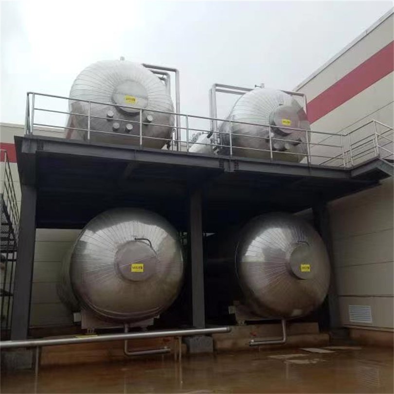 High Efficient 50KG/H CO2 Collection And Capture Plant CO2 Production Machine With Storage Tank