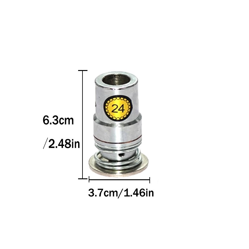 (24L) 14mm Metal Fabric Cover Button Mold Durable Quality Aluminum Buttons Die For Making Buttons Machine