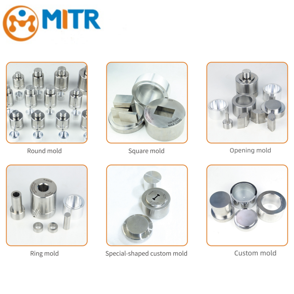 MITR Hydraulic Press Manufacturer Manual Powder Press Machine for Laboratory