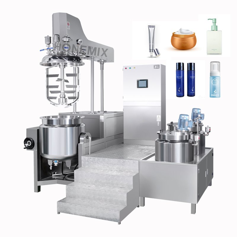 Hone Cosmetic Cream Homogenizer Emulsifier Machinery for Shampoo Lotion Making Production Line Body Oil Making Mixer on Sales