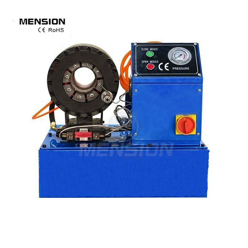 CE Portable Automatic Cheap Price P20 Hose Crimper 2 Inch Hydraulic Hose Fitting Crimping Machine 10 Die Sets