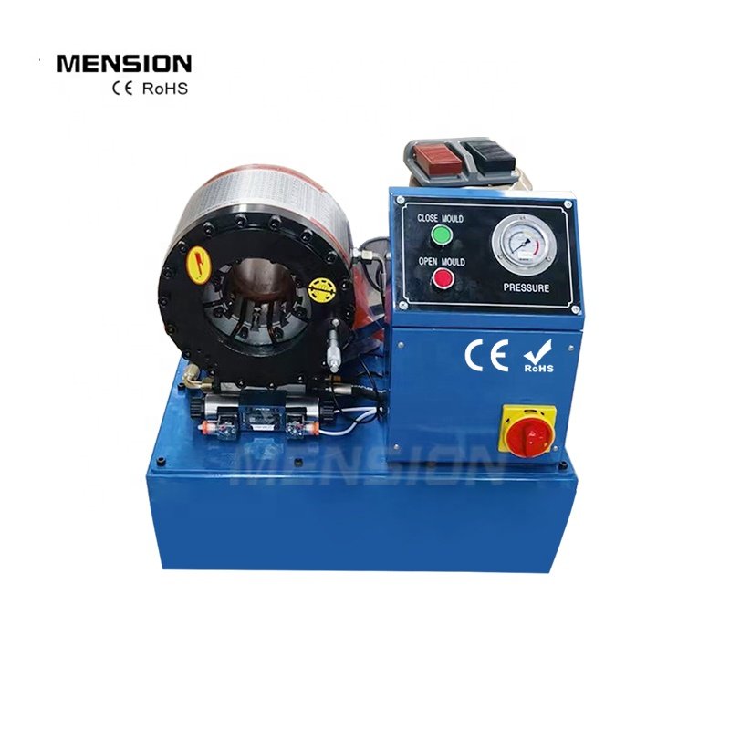 CE Portable Automatic Cheap Price P20 Hose Crimper 2 Inch Hydraulic Hose Fitting Crimping Machine 10 Die Sets