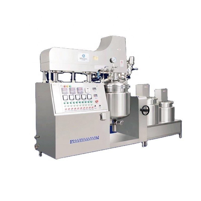SINA EKATO Lab Homogenizer Mixer Cream Lotion Sample Making Machine Cosmetics Foods Making Machine 5L 10L 50L Lobe Pump SUS304