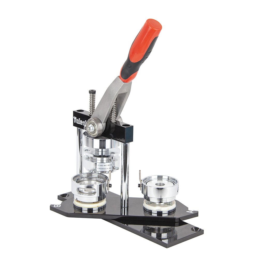 Rectangle 25x70mm Manual Button Badge Making Machine Model No. SDHP-N3
