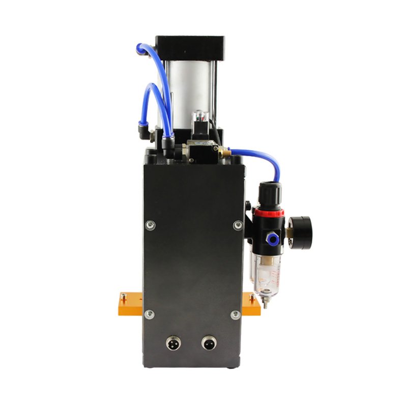 Hot Sale Round Shape Metal Pneumatic Button Maker All-Steel Body Automatic Photo Fridge Magnet Badge Press Machine