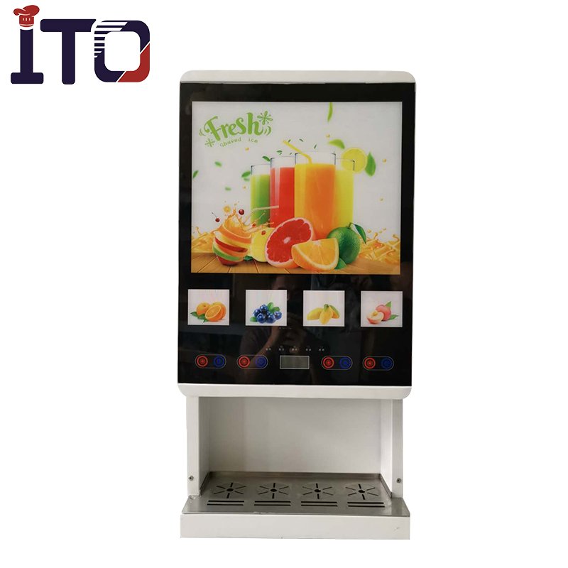Touch Button Tabletop Commercial Office Juice Tea Orange Mango Coffee Drinks Vending machine 30SCW