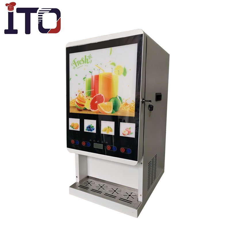 Touch Button Tabletop Commercial Office Juice Tea Orange Mango Coffee Drinks Vending machine 30SCW