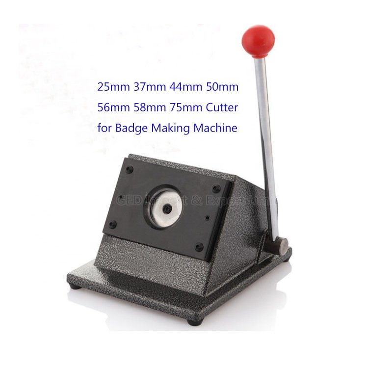 2020 Hot Sale Customized Button Badge Maker Tinplate Material Making Machine with free Circle Cutter for Sale Have In Stock