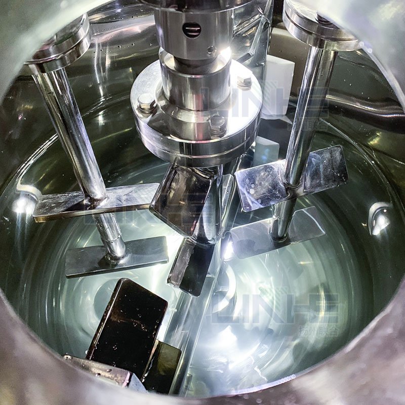 Vacuum Mixer Homogenizing Emulsifying Machine Body Lotion Face Cream Cosmetics Mayonnaise Making Machine
