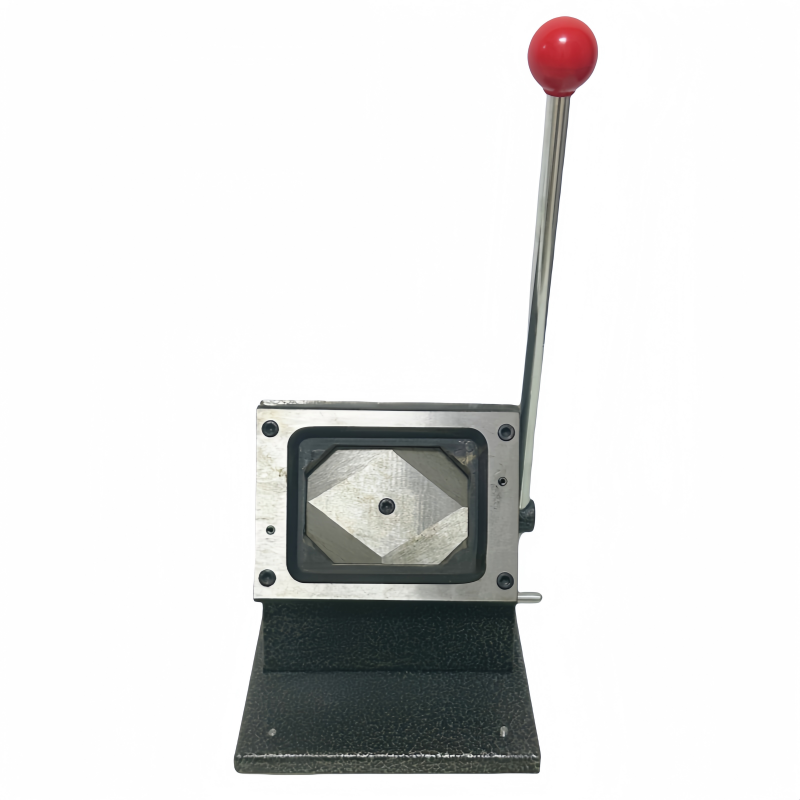 80*53mm Rectangular Button Fridge Magnet Making Machine Kit with Paper Cutter and 100sets Materials