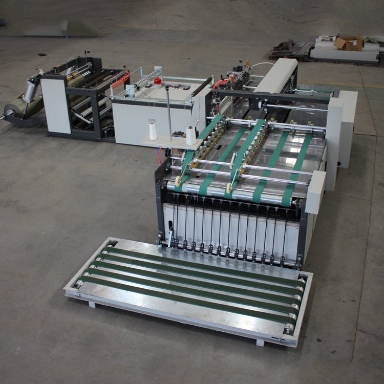 Pp Button File Bag Making Machine Lines Cost Flat Button Food Video Bottom Polyethylene Industrial