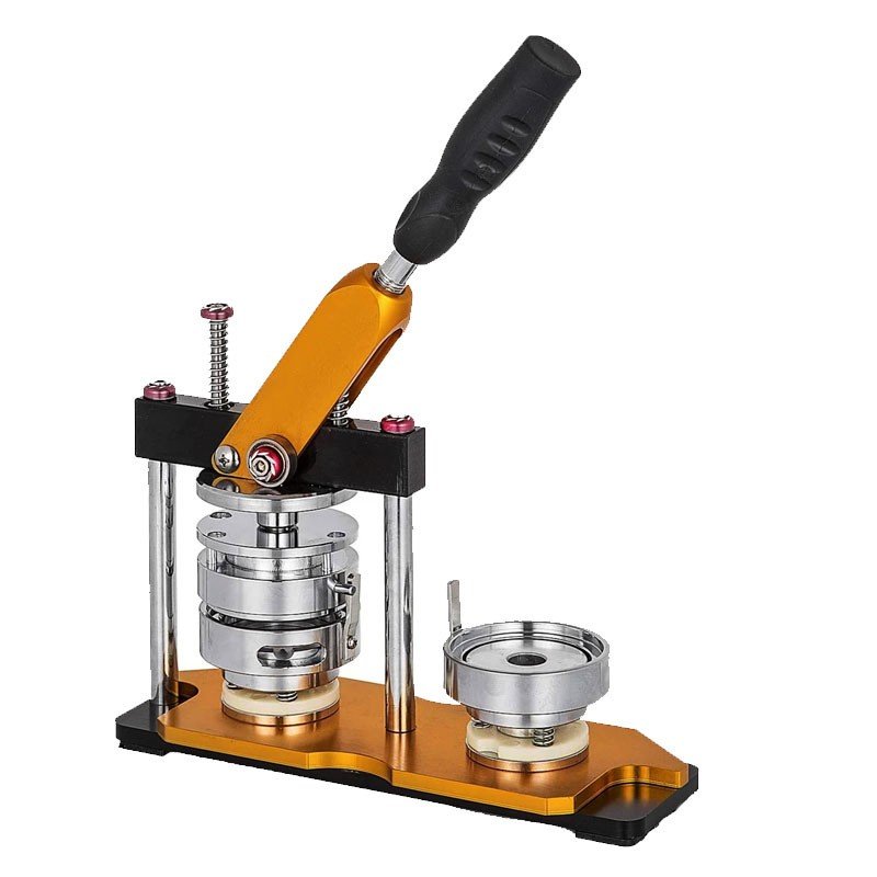 button manufacturer includes of machine + mold + paper cutter + 500PCS material