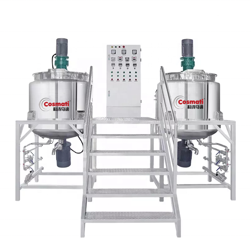 hand washing soap mixer liquid detergent production line shampoo shower gel conditioner processing mixing machine
