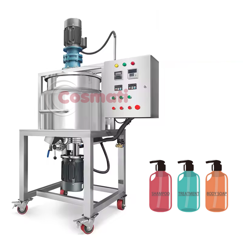 hand washing soap mixer liquid detergent production line shampoo shower gel conditioner processing mixing machine