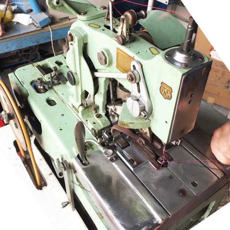INEXPENSIVE CHOICE WHOLESALE PRICE reece 101 keyhole button hole Sewing Machine second hand for pants and jeans making