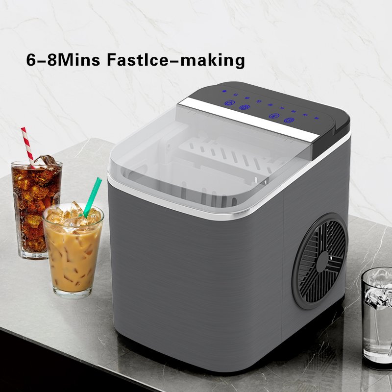 Household Automatic Countertop Portable Small Mini Ice Cube Maker Machine For Home