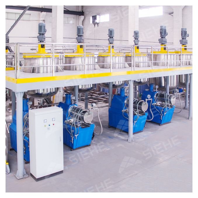 OIl Paint Making Machine Mixing Tank Complete Paint Production Line