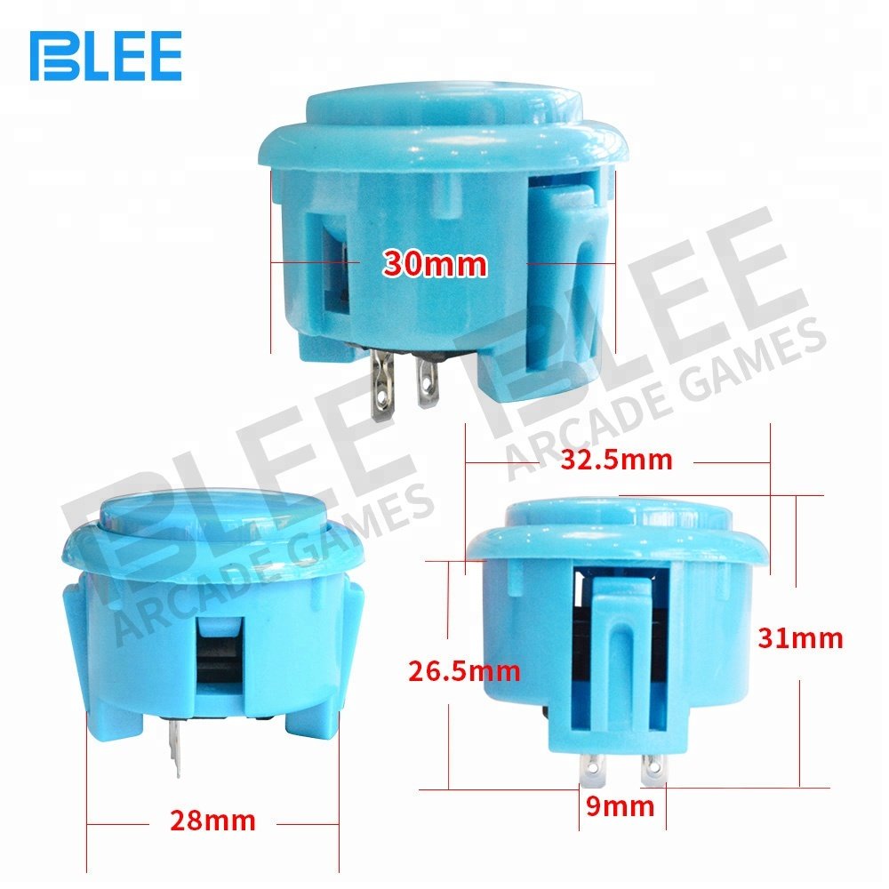 24MM / 30MM Arcade Buttons And Joysticks Kit Zero Delay USB Encoder 5Pin 2Pin Arcade Joysticks