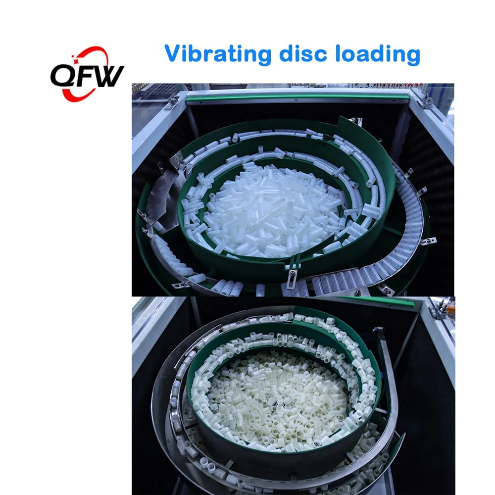 QFW Factory Price Automatic Tube Lid Assembly Machine For Cosmetic Assembly Production Lines