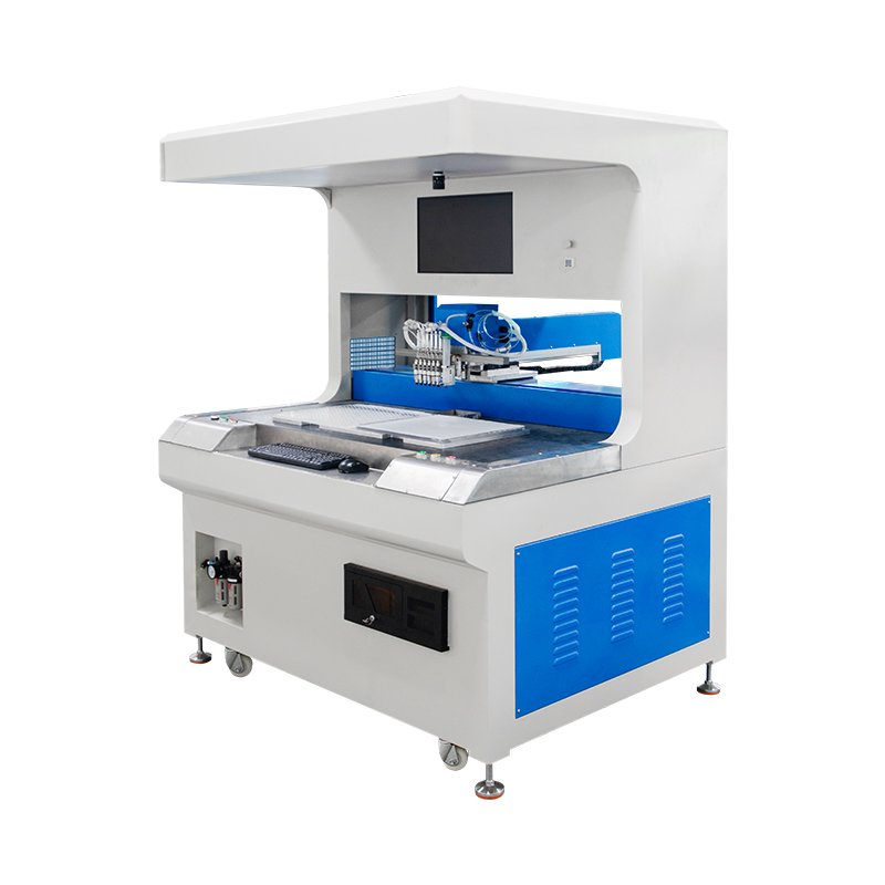 Visual Clasp Gluing Machine Button Dispensing Machine for Clothing Accessories PVC Trademark
