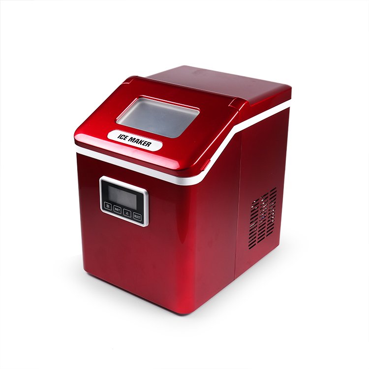 high quality big capacity portable ice maker refrigerator with ice making machine