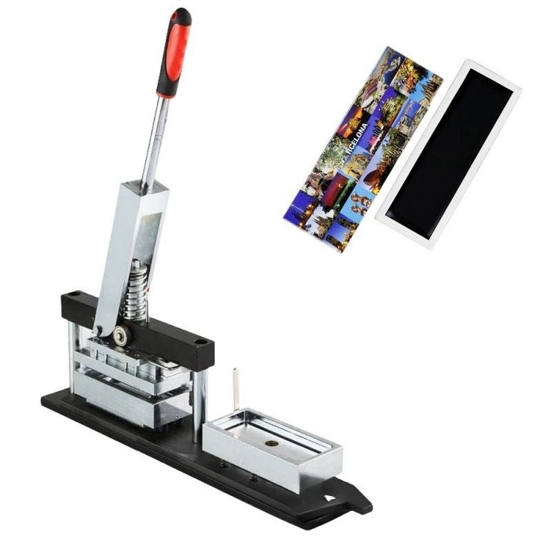 63.5*63.5mm Manual Fridge Magnet Making Machine