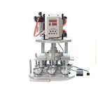 Pneumatic Badge Machine with 6PCS 58 75 55 50 44 37 32 25MM Mould For Magnet And Pin Button Semi-Automatic Pressing